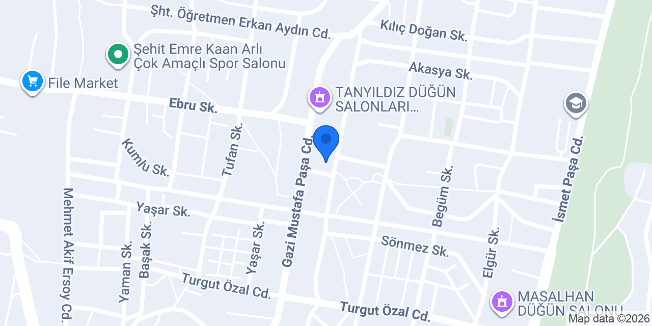 262 İnşaat Yapı Market konumu