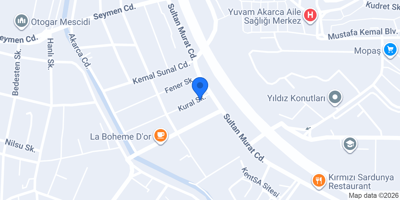 ProfPer Plus konumu