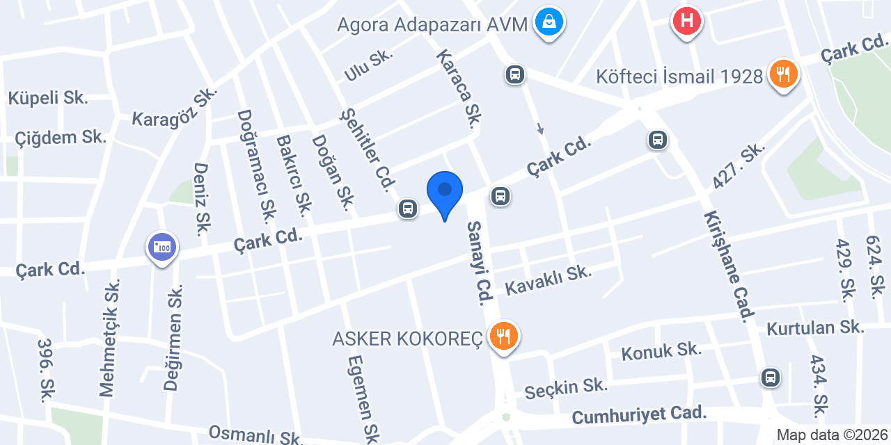 DİVANEV SERDİVAN konumu