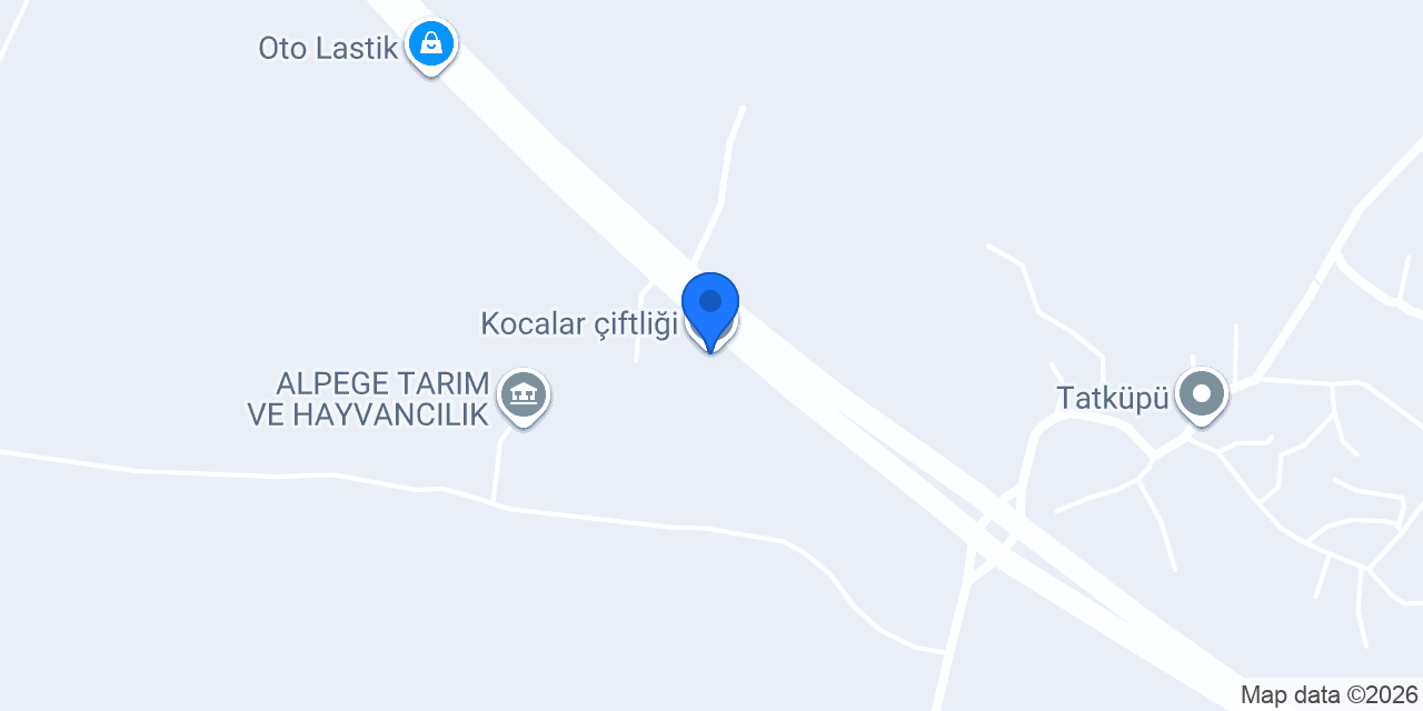 Kocalar çiftliği konumu