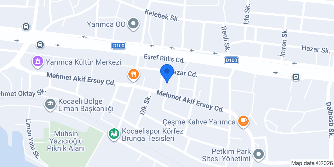 Özyurt Perde konumu