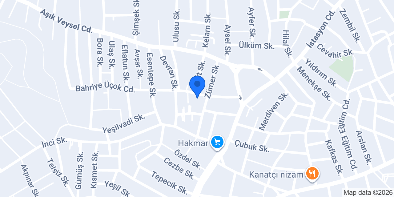 Evren tesisat konumu