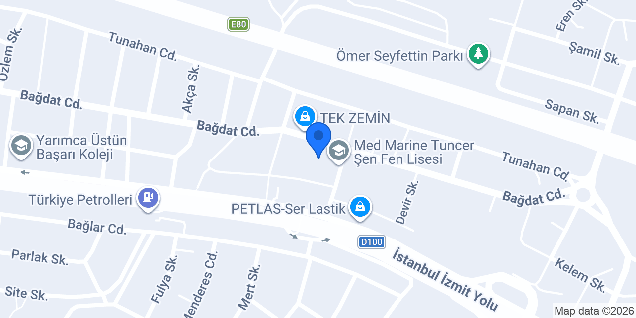 Körfez Fen Lisesi konumu