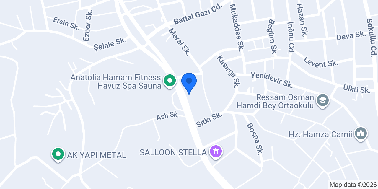 Yekte Yapi Otomoti̇v konumu