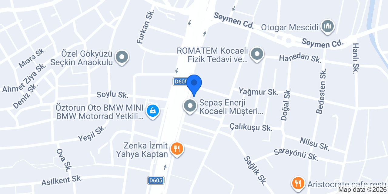 AYAZ Çevre Mühendislik ve Danışmanlık San. Tic. Ltd. Şti. konumu