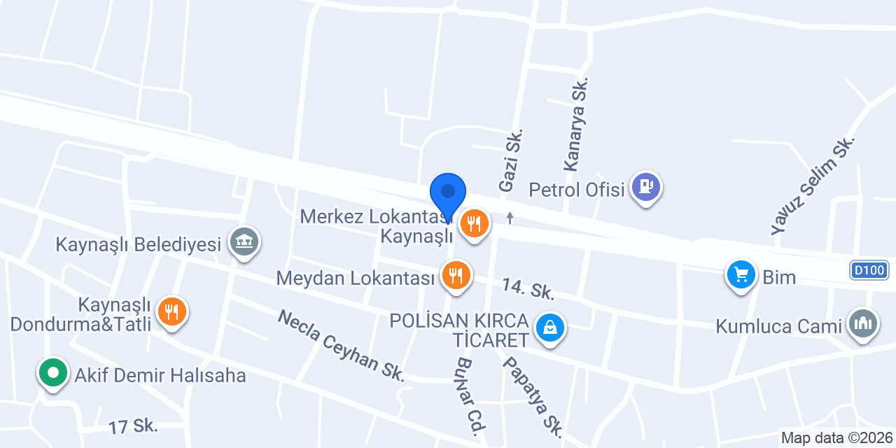 Kaynaşlı Taksi konumu