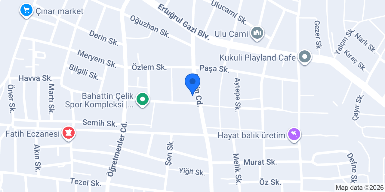 Samet Mobilya konumu