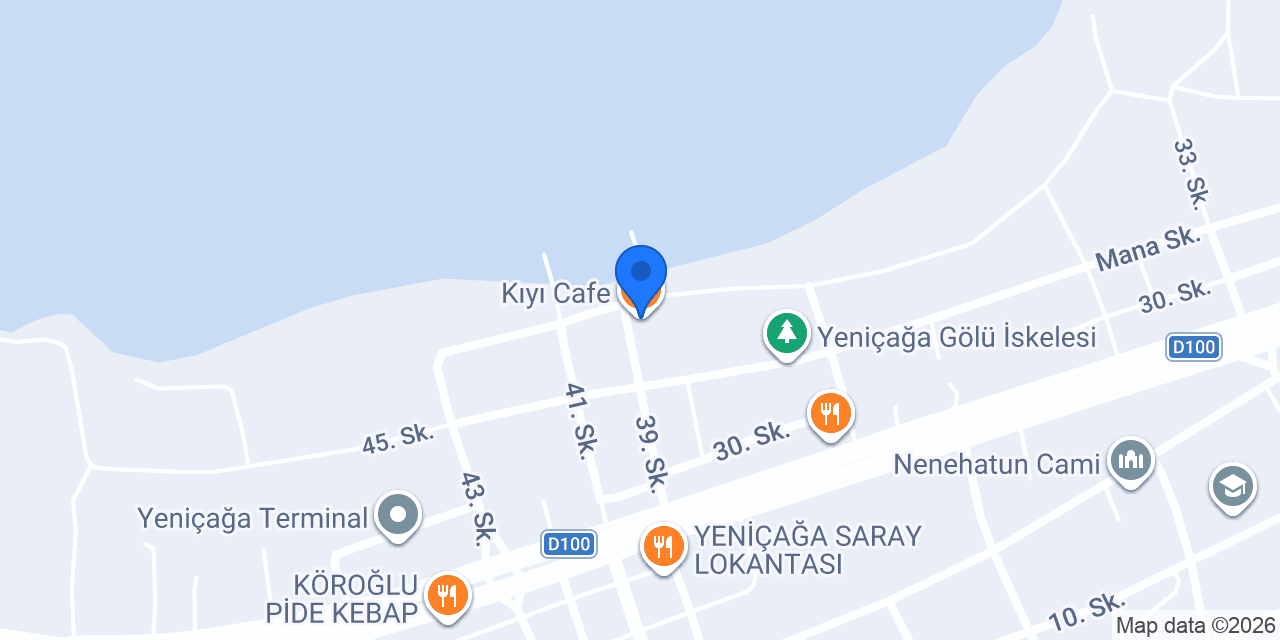 Kıyı Cafe konumu
