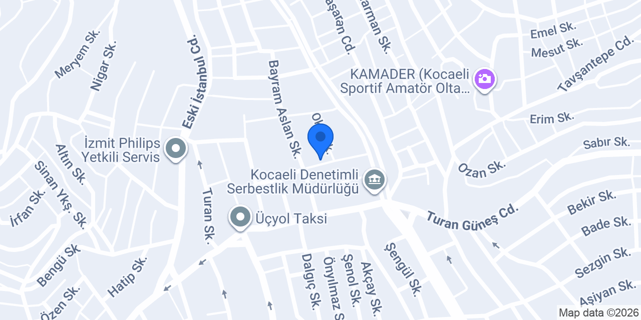 Ebrar Organizasyon konumu