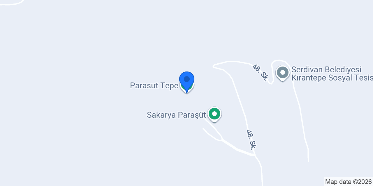 Parasut Tepe konumu