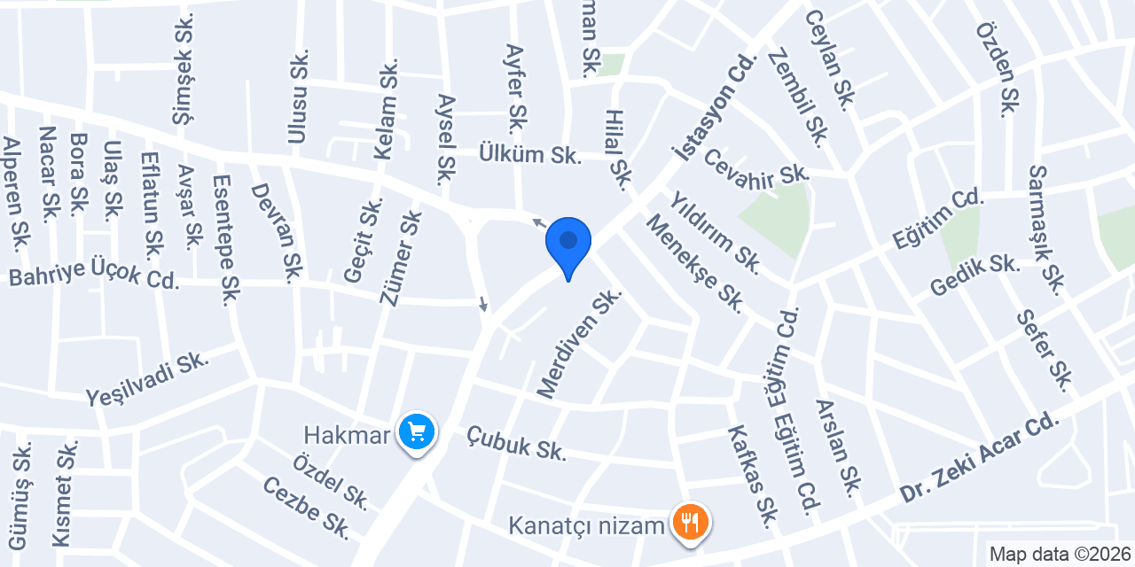 ATAY Garage konumu