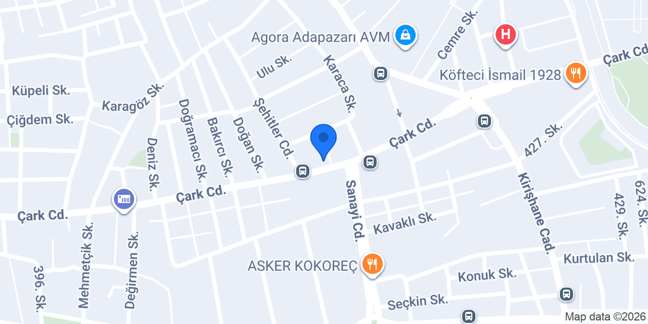 Ada Poyraz Mobilya konumu