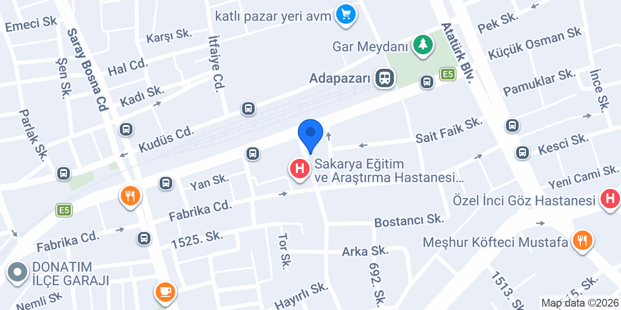 Limitsiz Teknik Servis konumu