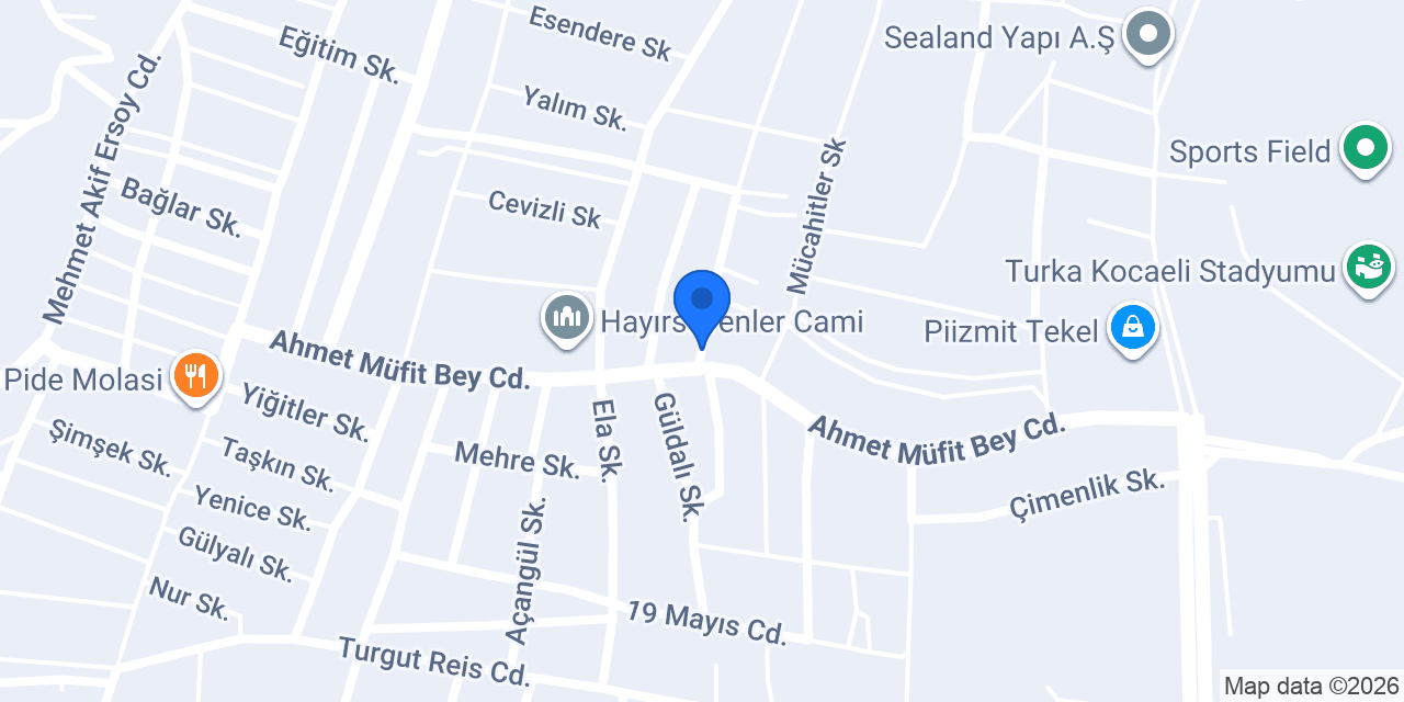Coşkun Group Temizlik konumu