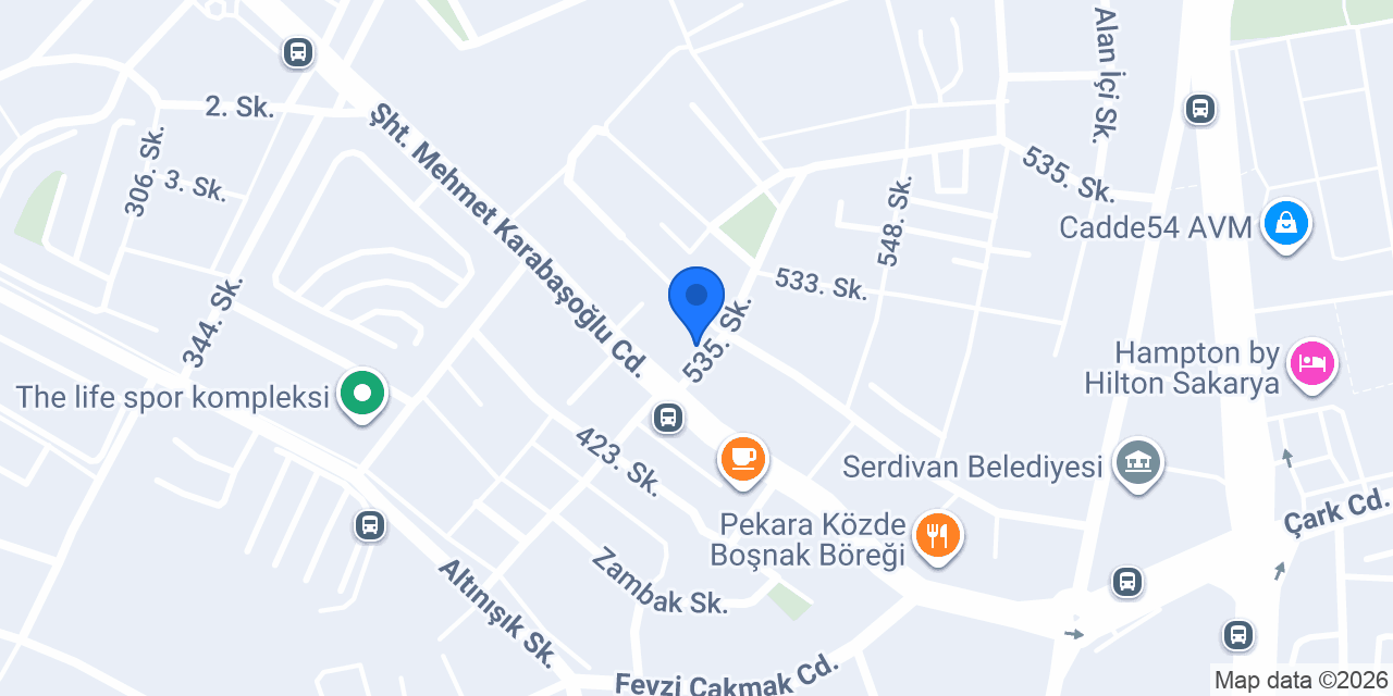 NuniGuard İlaçlama konumu