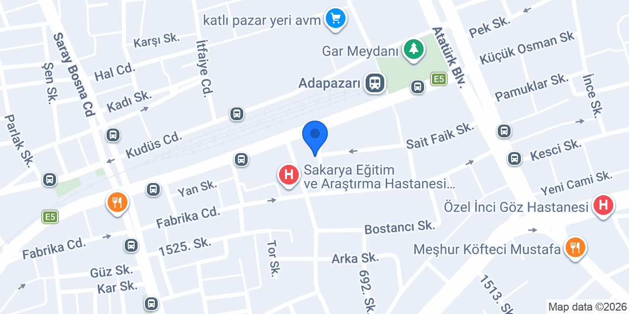 Sekiz Oniki Kurs Sakarya konumu