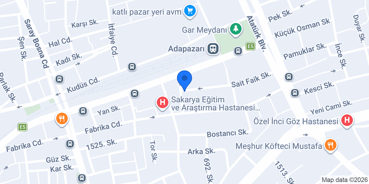 Ada Felicity Otel konumu