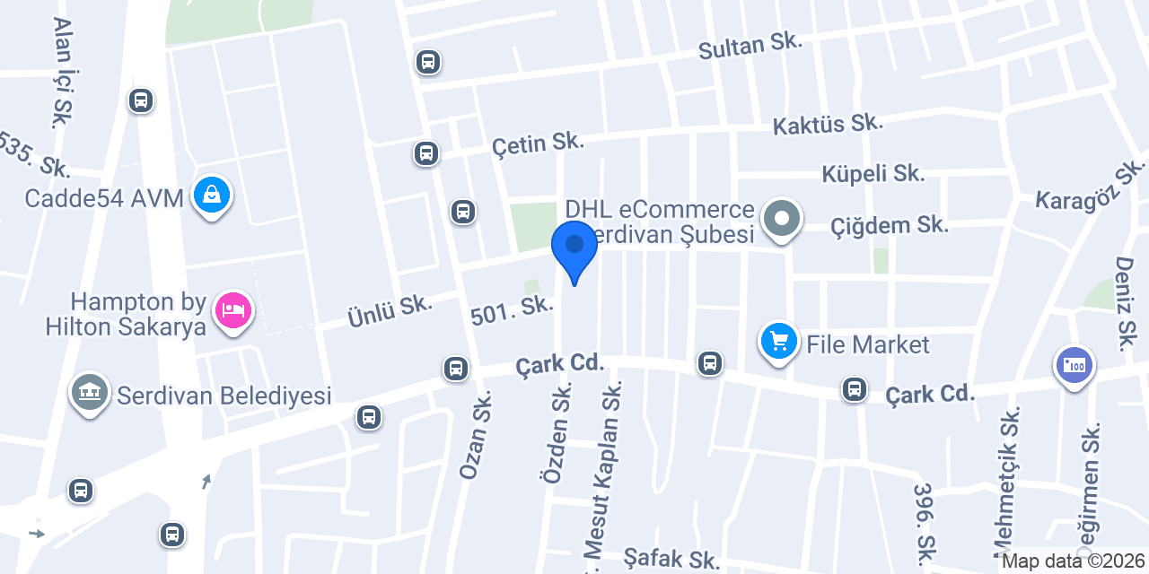 En Kuru Temizleme konumu