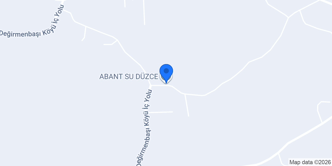 ABANT SU DÜZCE konumu