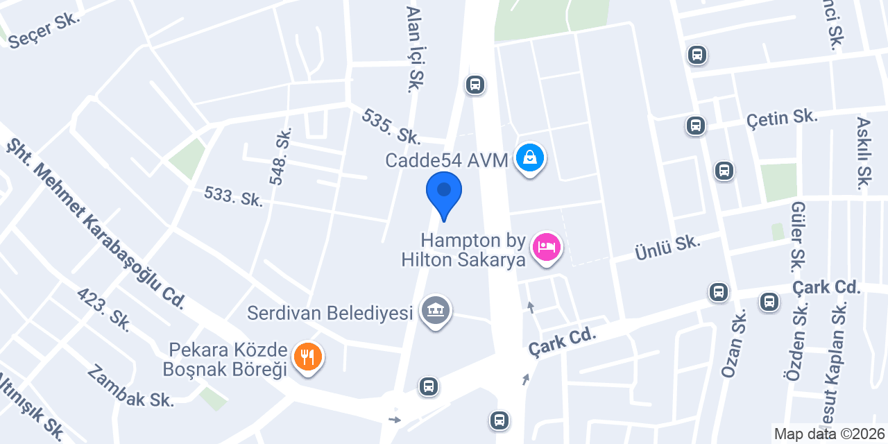 Serdivan Kültür Sanat konumu