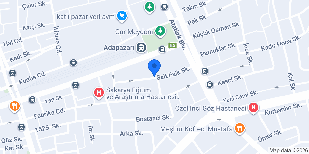 NİDA REKLAM konumu