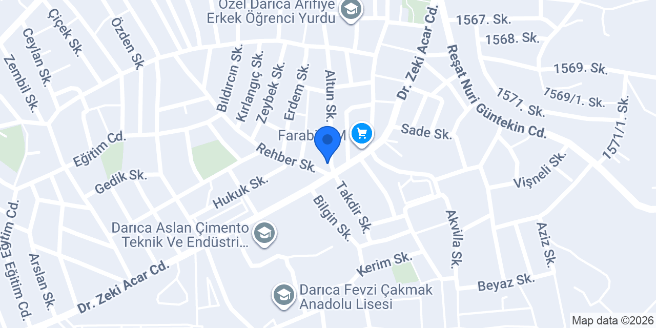 Dilek Çelik Kuaför konumu