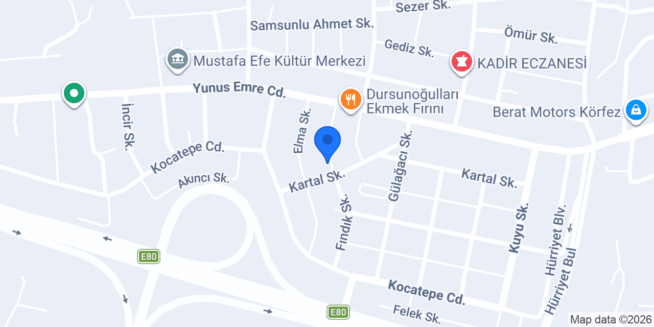Erzanlar Sondaj konumu