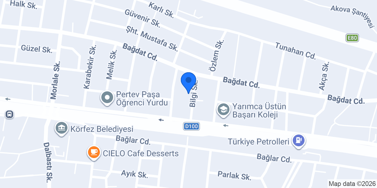 Körfez Adaklık Kasap Selim konumu