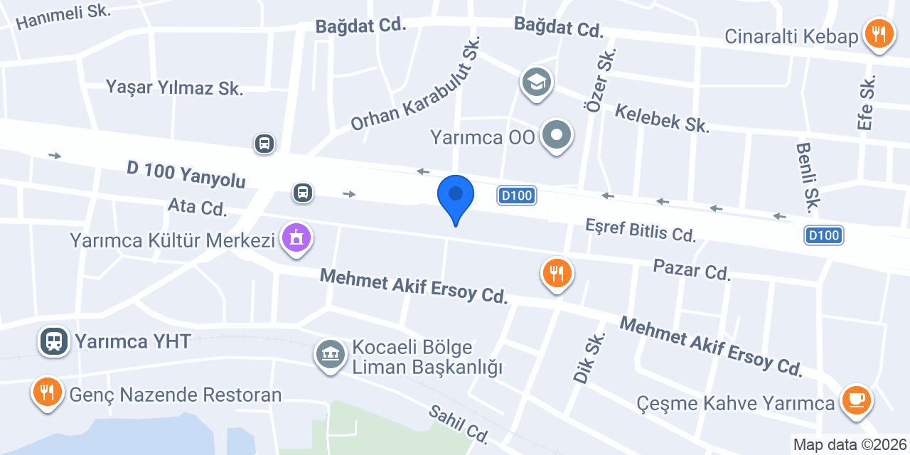 Sarı Karavan konumu