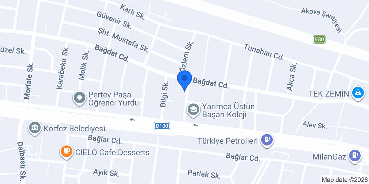 Ekip Denizcilik konumu