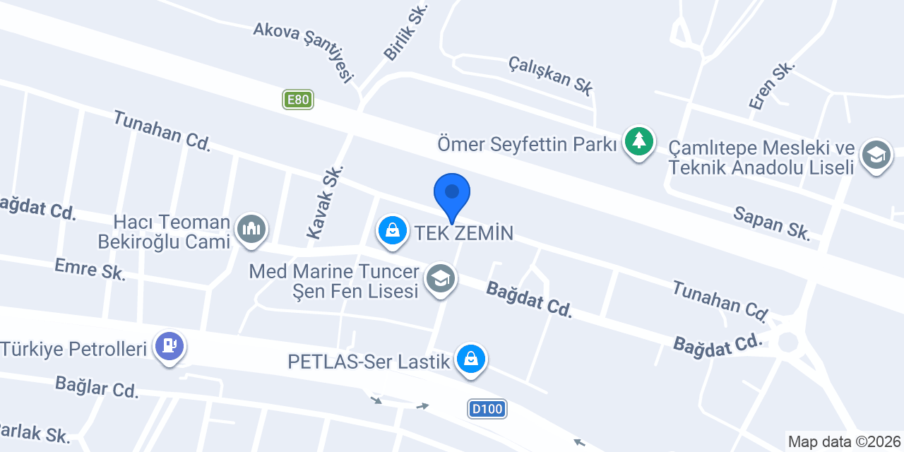 Bildik Koltuk Cleaning konumu