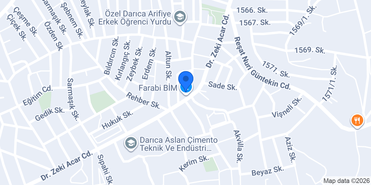 ERGÜN GIDA ABANT SU konumu
