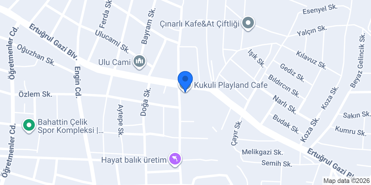 Kukuli Playland Cafe konumu