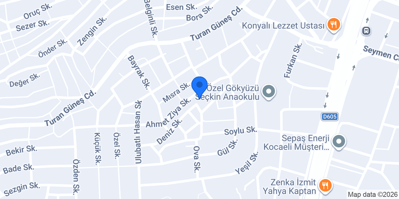 EFE GARAGE konumu