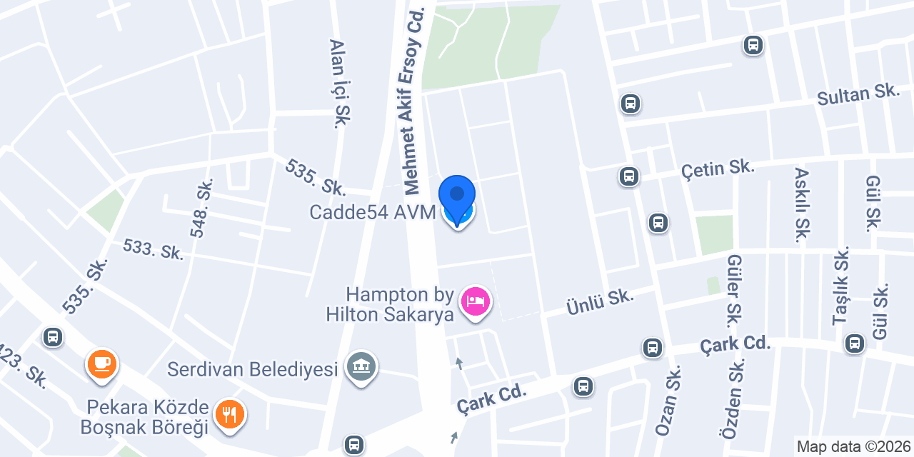 NAPİ Bakım ve Terapi Merkezi konumu