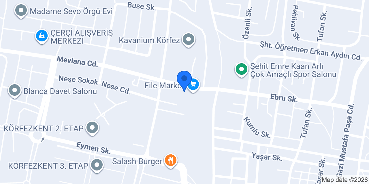 Körfez Simit Cafe konumu