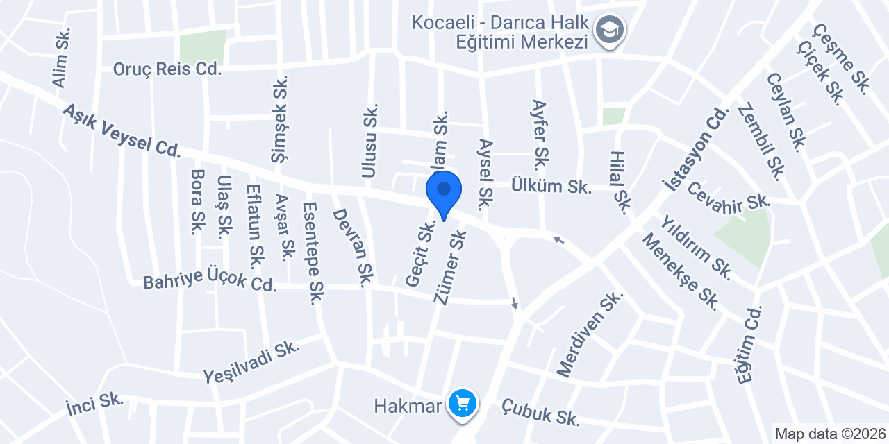 Zeugma Eczanesi konumu