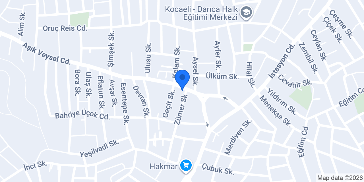 Acıktım Büfe konumu