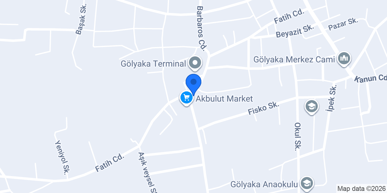 PEKER TİCARET GÖLYAKA konumu