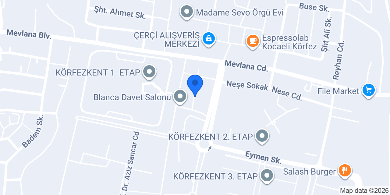 Deniz Tekstil konumu