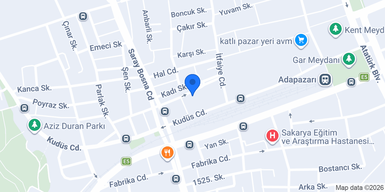 VARIŞ TİCARET ENDÜSTRİYEL MUTFAK MALZEMELERİ konumu