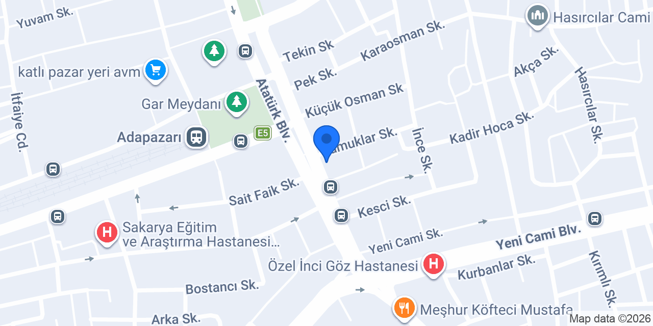 Özdenoğlu Eczanesi konumu