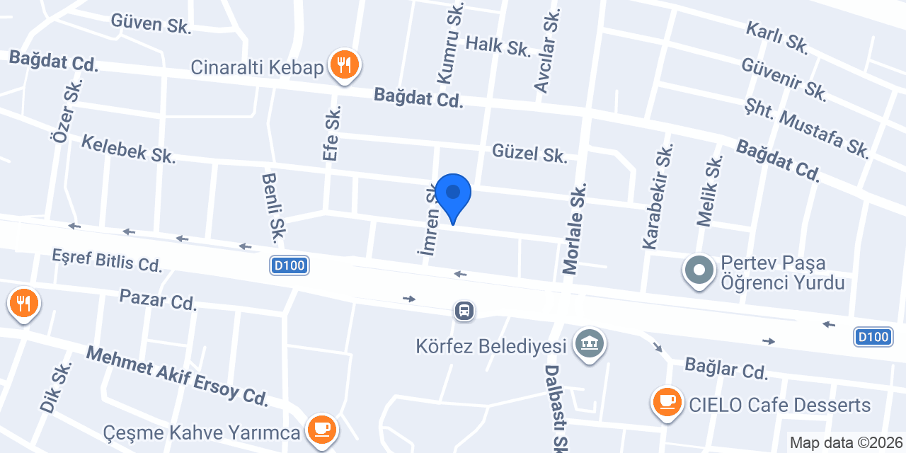 Özay Birtanem Kreş konumu