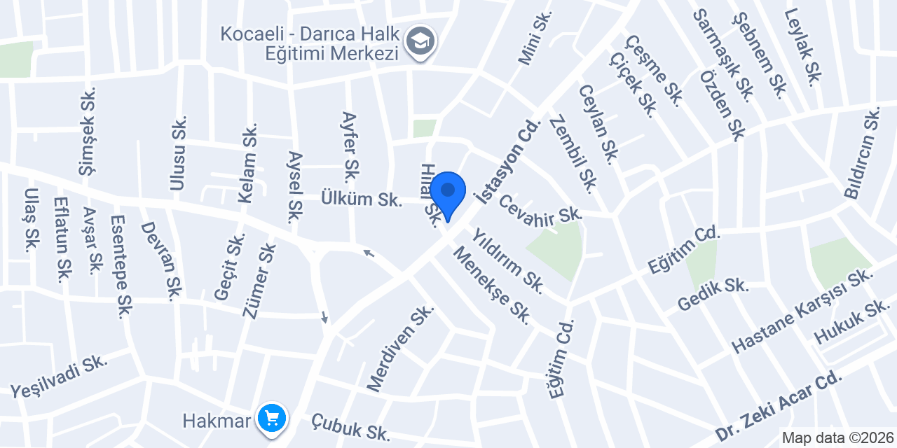 Akçay Alüminyum konumu