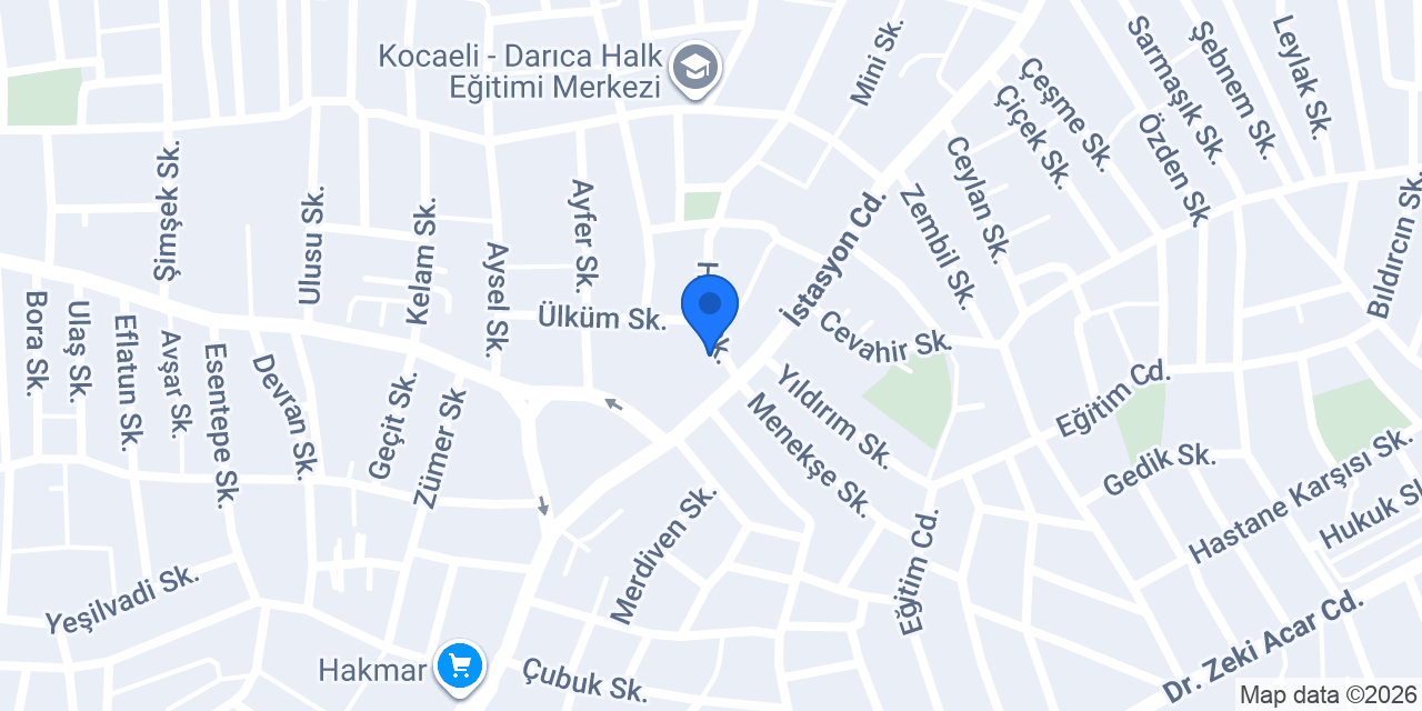 Palmiye erkek kuaförü konumu