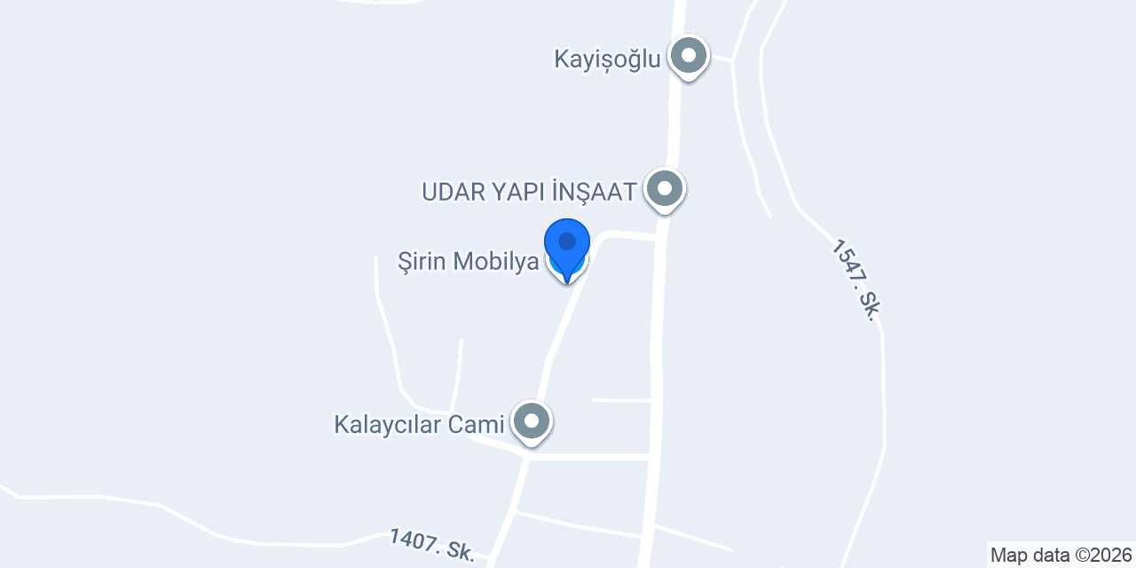 Şirin Mobilya konumu