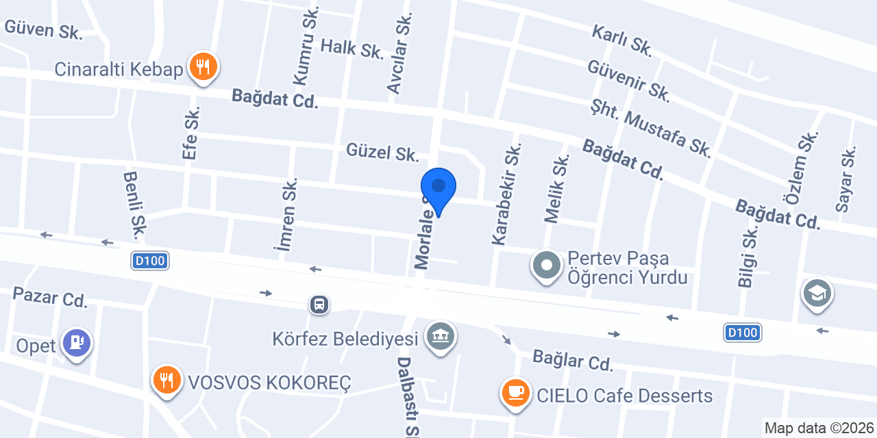 Tepe Hair Studio konumu