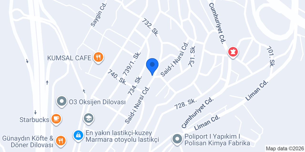 Kuaför Samet konumu