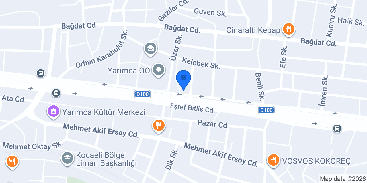 Miran motorlu araçlar konumu