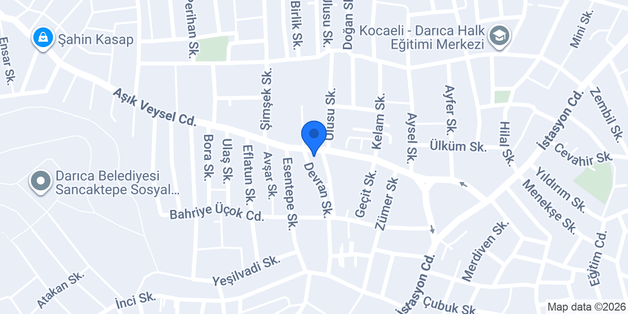 adopen üretici bayii (ASPEN) konumu